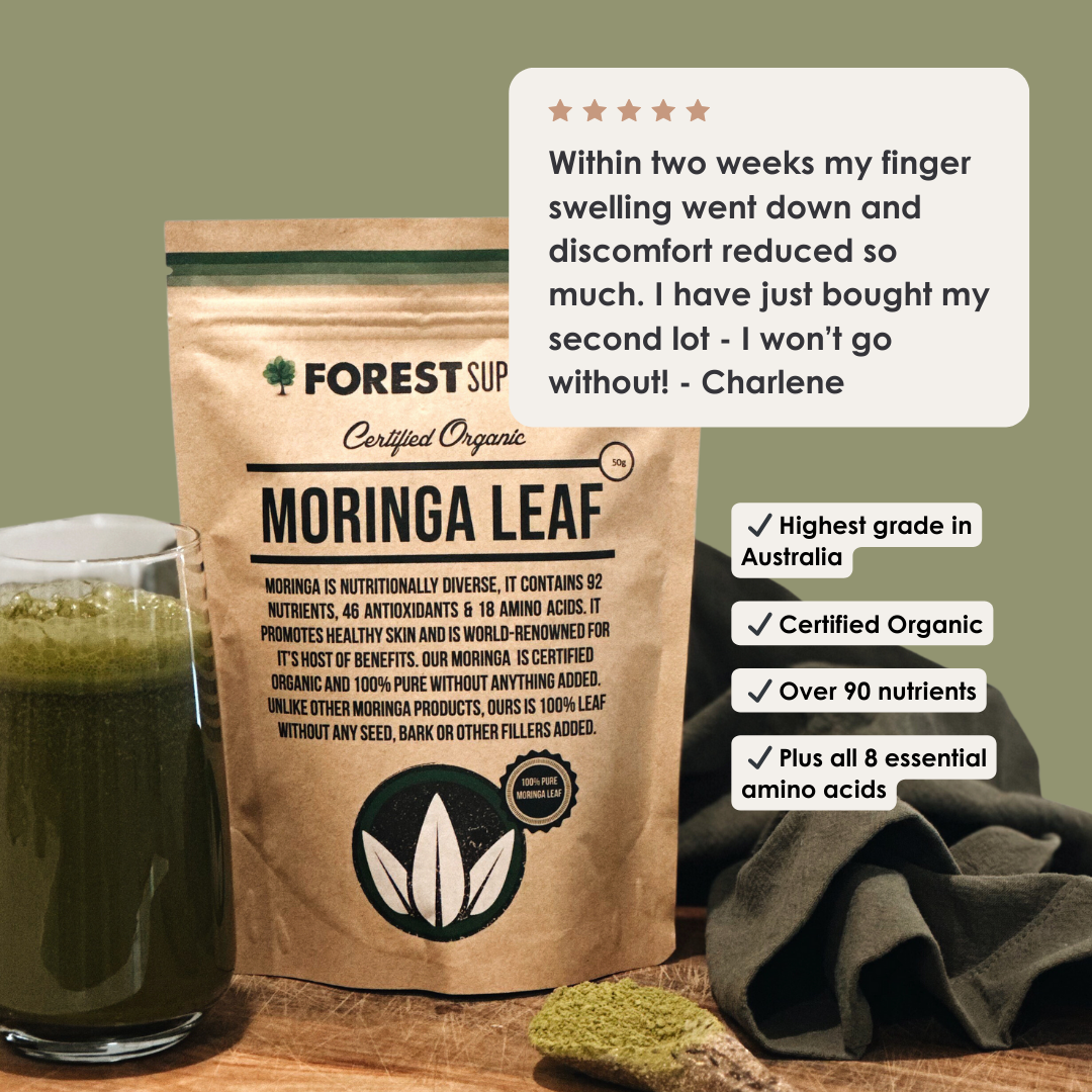 Organic Moringa Leaf Powder