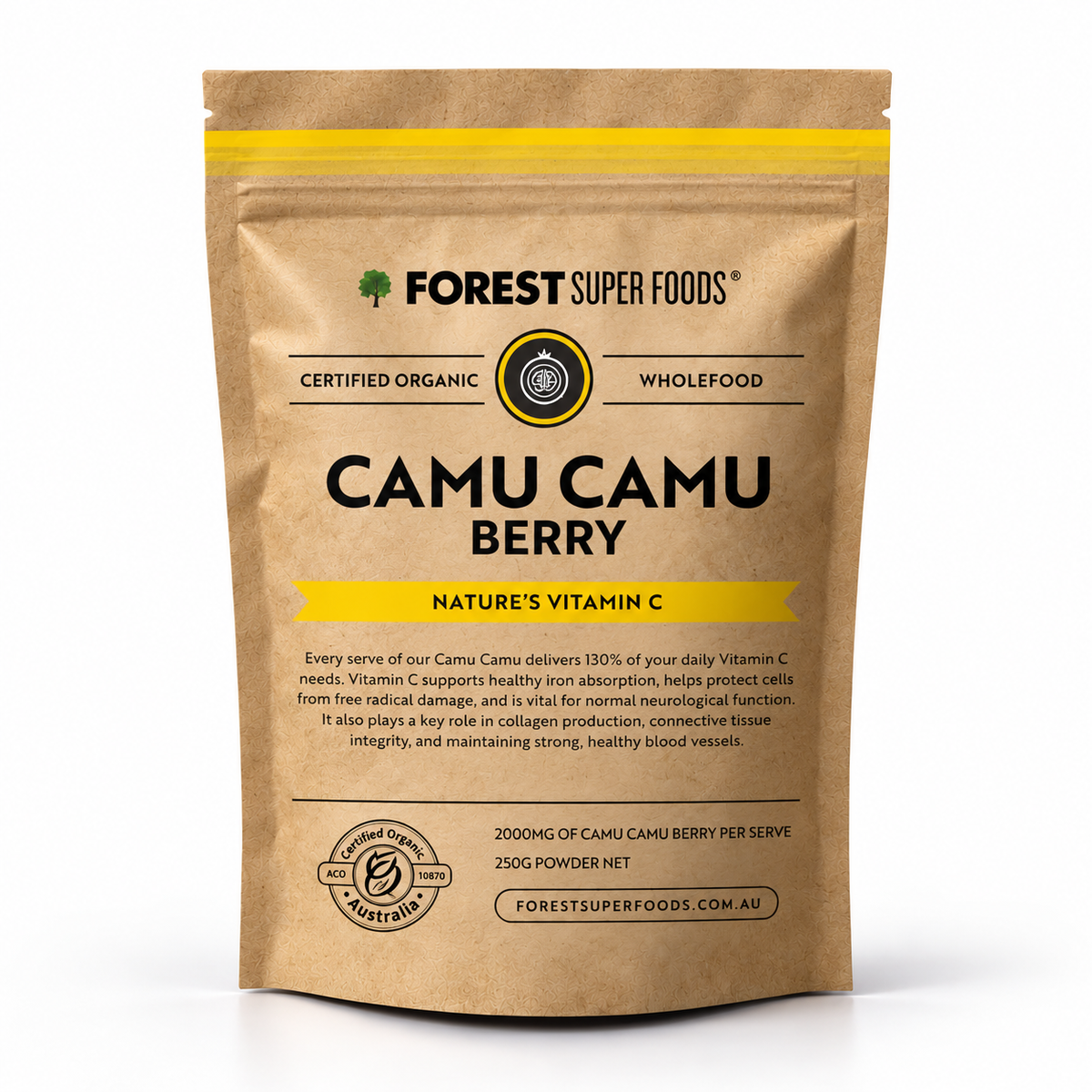 Certified Organic Camu Camu Berry Powder